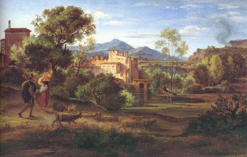 Olivier, Johann Heinrich Ferdinand Italian Landscape